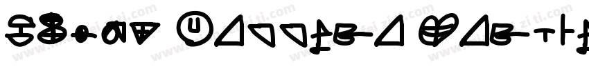 Short Message Regula字体转换